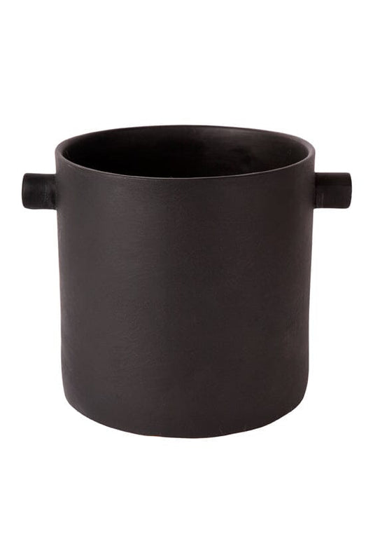 Handle Pot - Charcoal (Large) All Products vendor-unknown 