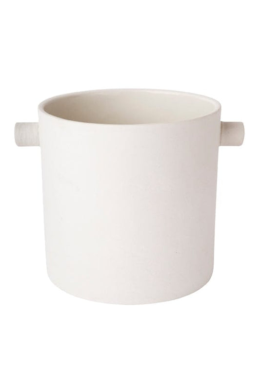 Handle Pot - White (Large) All Products vendor-unknown 