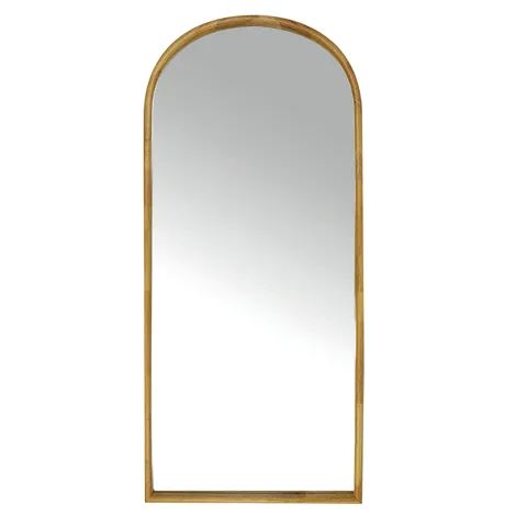 Inga Oak Arc Mirror - Natural Mirror Coast to Coast 