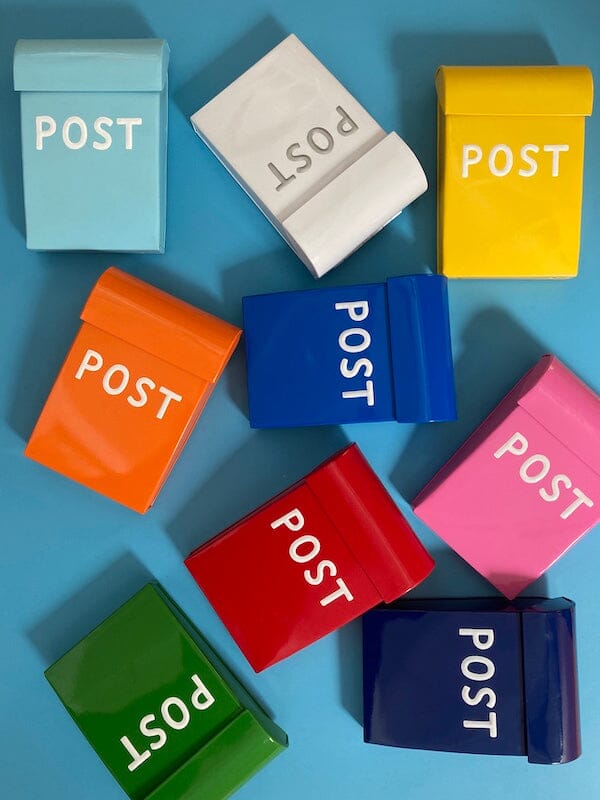 Medium Post Box - Black All Products vendor-unknown 