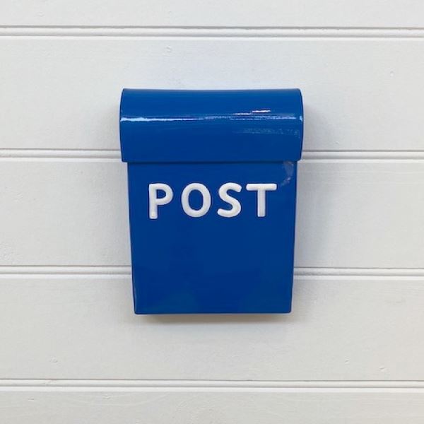 Medium Post Box - Blue All Products vendor-unknown 