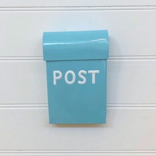 Medium Post Box - Soft Aqua All Products vendor-unknown 