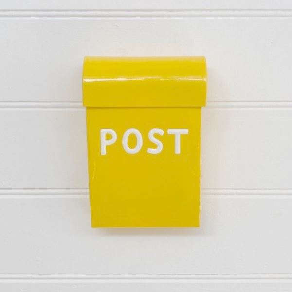 Medium Post Box - Yellow All Products vendor-unknown 