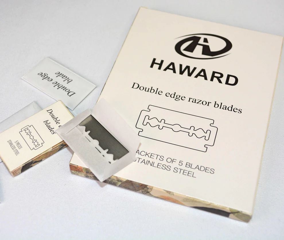 Minimal Manimal Safety Razor Blades - 50 Hair Brush Minimal Manimal 